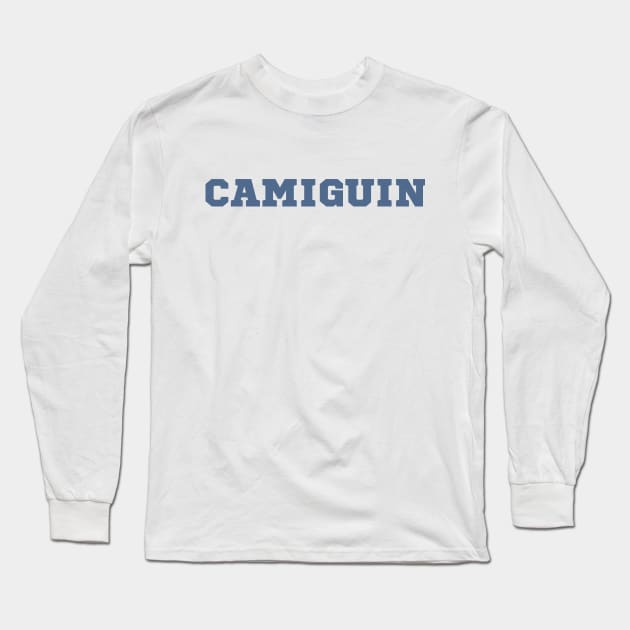 Camiguin Philippines Long Sleeve T-Shirt by CatheBelan